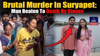 Brutal Murd@r In Suryapet: Man Beaten To Death By Stones | IND Today