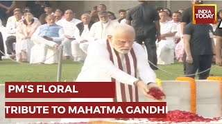 PM Modi, President Murmu Pay Tributes To Mahatma Gandhi, Urges People To Follow Bapu's Steps