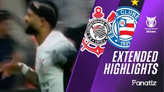 Corinthians vs. Bahia 3-0 I Game Highlights I Brasileirão 2024