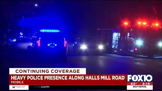 MPD investigating shooting on Halls Mill Road