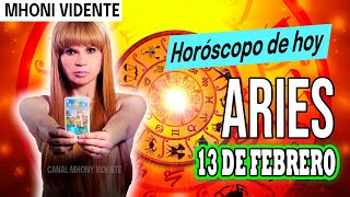 😨NO ESPERABAS ESTO 😱MHONI VIDENTE 🔮 Horóscopo de hoy ARIES 13 de  FEBRERO 2024❤️ Horóscopo diario💛