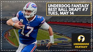 Underdog Fantasy NFL Best Ball Draft #7