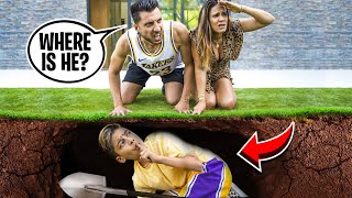 HIDING FROM MY PARENTS AT HOME! (THEY FREAKED OUT) | The Royalty Family
