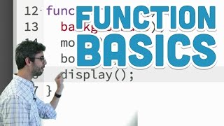 5.1: Function Basics - p5.js Tutorial