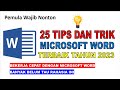 25 Tips dan Trik Microsoft Word Terbaik