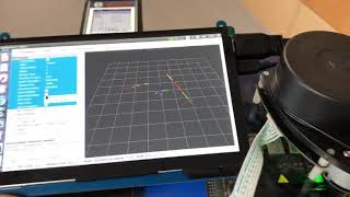 Mobile scan test with 2D LiDAR, NVIDA nano