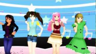 [MMD] 有頂天LOVE (Love Ecstasy) Celica, Kooh, Liah, Thuy