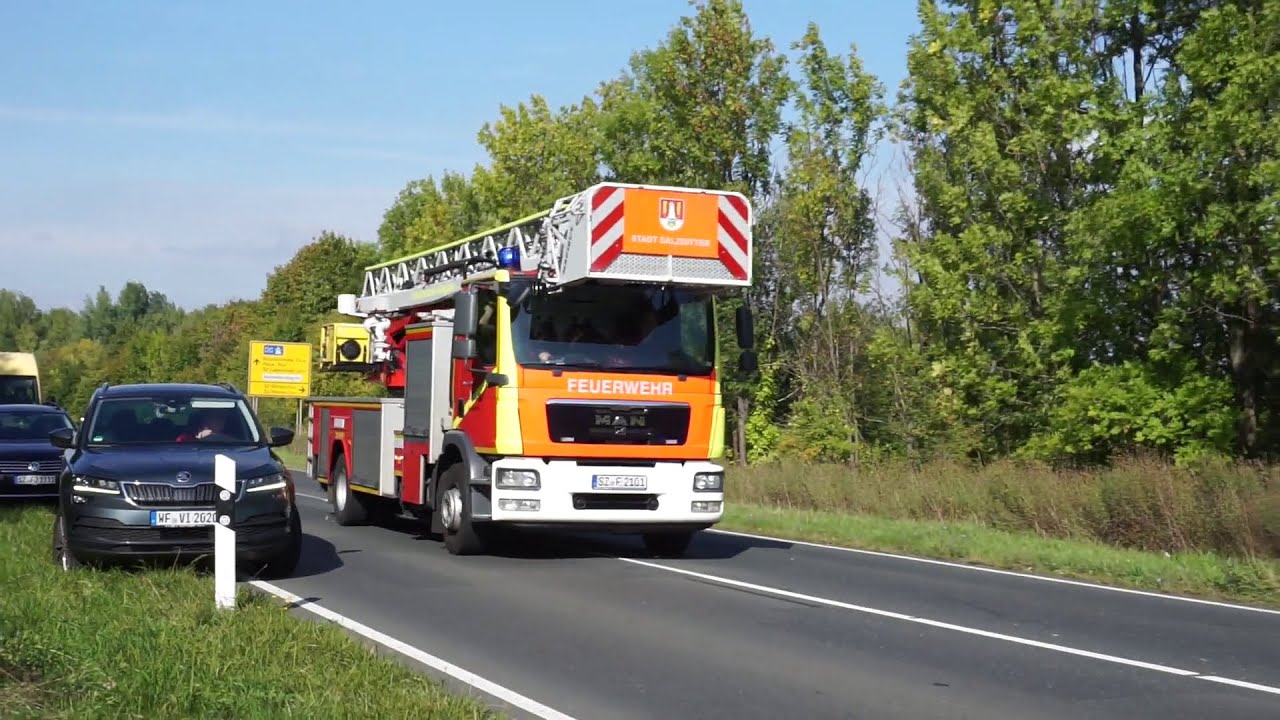 [BF Salzgitter] DLK 23/12 Berufsfeuerwehr Salzgitter Wache 1 Auf ...