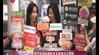 钟楚红Cherie Chung开摄影展  林青霞Brigitte Lin刘嘉玲Carina Lau捧场