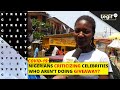 Coronavirus: Nigerians yab celebrities who are not doing giveaway| Legit TV