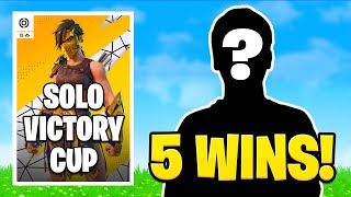 The Best Solo Player in Fortnite - World Record 5 Wins!