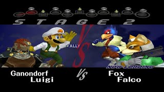 Super Smash Bros. Melee - Classic Mode - All 2 vs 2 Battles