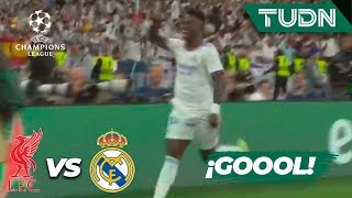 ¡GOL DEL MADRID! ¡PEGAN PRIMERO! | Liverpool 0-1 Real Madrid | UEFA Champions League 2022 FINAL TUDN