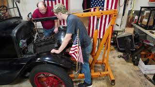 1927 Model T Engine Removal Timelapse