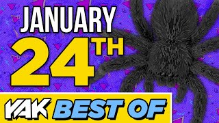 A Creepy Crawly Furry Friend Invades The Yak | Best of The Yak 1-24-25