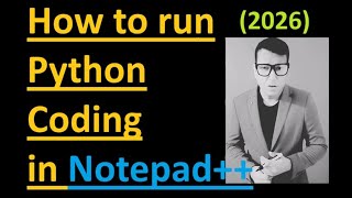 How to run python in Notepad++