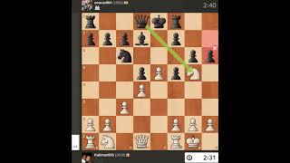 I can't believe I blundered a knight in a winning position #chess