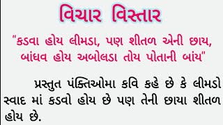 વિચાર વિસ્તાર || \