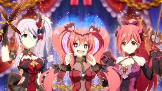 プリンセスコネクト！動画編集「魔法少女外伝　マジカル★ノワールズ！」星野静流 Shizuru（CV#生天目仁美） イオ 支倉伊緒 Io（CV#伊藤静）  クウカ 遠見空花 Kuuka（CV#長妻樹里）