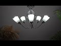 Ibru 5 Arm Semi-Flush Ceiling Light | Litecraft - Lighting Your Home