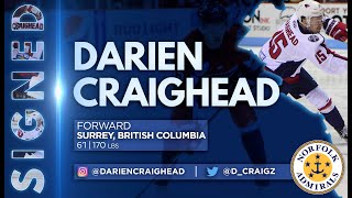 Darien Craighead Signs With The Norfolk Admirals | 2021-22