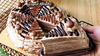 Resep Mille Crepe Chocolate Viral Ternyata Bikinnya Mudah Banget Asal Tahu Tipsnya