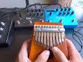 Thomann Kalimba meets strymon effects#kalimba #strymon #timeline #bigsky