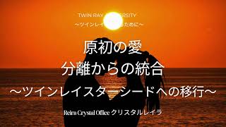 02原初の愛　分離からの統合〜ツインレイスターシードへの移行〜