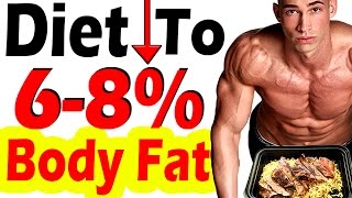 How To Diet To Get to 6% 7% or 8% Body Fat ➠ Kinobody Macgregor Alderton Dexa Lose Belly Fat Percent