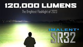 IMALENT SR32 - Worlds Brightest Flashlight - 120,000 lumens - 2080m - 100W Type-C fast charge!!!