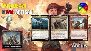 MTG Arena Run: MWM: (Alchemy) Artisan with Mardu Soldiers