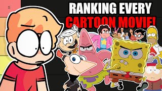 Ranking Every Cartoon Movie! - Tier List