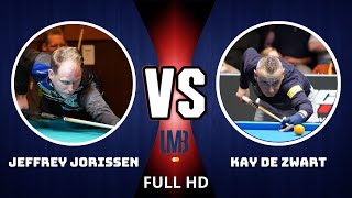 J. JORISSEN vs K DE ZWART [ KNBB Masters ]