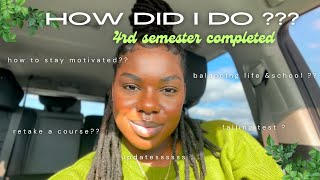 How did I DO?? Finishing my last semester of Nursing School | NextSteps , NCLEX, RetakeFAILEDCourses