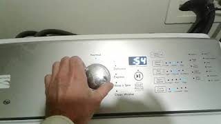 No sound or beeps on my Kenmore Series 600 Washer