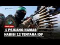 BERANI MATI! 1 Pejuang Hamas Habisi 12 Tentara IDF Hingga Terbakar di Dalam Tank❗