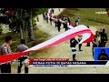 Bendera Merah Putih 1,7 Kilometer Membentang di Batas NKRI dan Timor Leste - BIS 10/07