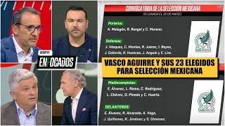 HENRY MARTÍN, CHUCKY LOZANO Y OCHOA, fuera de la lista de CONVOCADOS del Vasco Aguirre | Enfocados