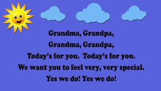 Grandma, Grandpa Grandparents Day Song   aka Are You Sleeping