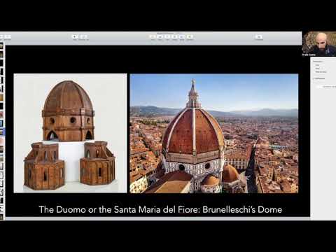How did Brunelleschi solve the problem of the dome?
