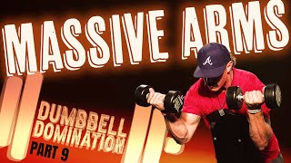Dumbbell Workout For Arms 💪 Dumbbell Domination PART 9