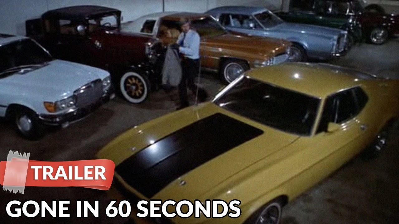 Gone In 60 Seconds 1974 Trailer | H.B. Halicki - YouTube