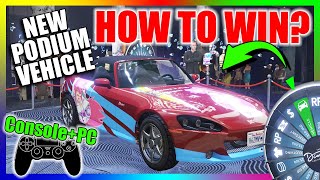 HOW TO WIN THE NEW PODIUM VEHICLE EVERY TIME! Dinka RT3000 - Lucky Wheel Glitch Consoles + PC | GTA5