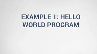13.Example 1: First Hello World Program Using PHP