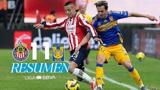 CHIVAS 1-1 TIGRES J3 | Wilke y Brunetta firman un empate | Clausura 2025