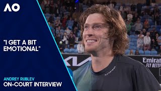 Andrey Rublev On-Court Interview | Australian Open 2024 Third Round