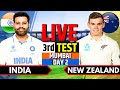 India vs New Zealand, 3rd Test, Day 2 | IND vs NZ Live Match | Live Cricket Match Today, Session 2