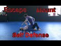 3 BJJ Mount Escapes for Self Defense