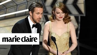 Emma Stone \u0026 Ryan Gosling Had Amazing Reactions to Mix-up at Oscars and More News | Marie Claire