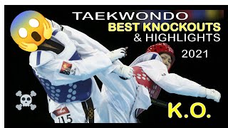 Taekwondo BEST Knockouts & Highlights